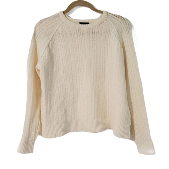 ATM Anthony Thomas Melillo Alpaca Wool Cable Knit Sweater - Picture 2 of 10